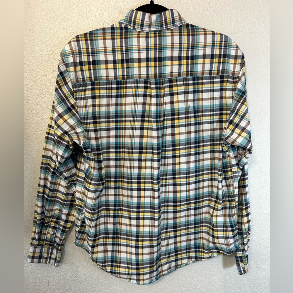 Cruel Girl Plaid Button Down Shirt Women Size Medium - Picture 3 of 7